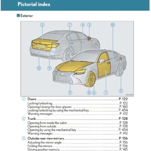 Lexus GS450H 2018 Owner's Manual