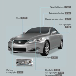 Lexus IS350C 2012 Owner's Manual