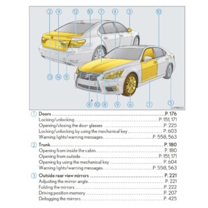 Lexus LS600h 2017 Owner's Manual