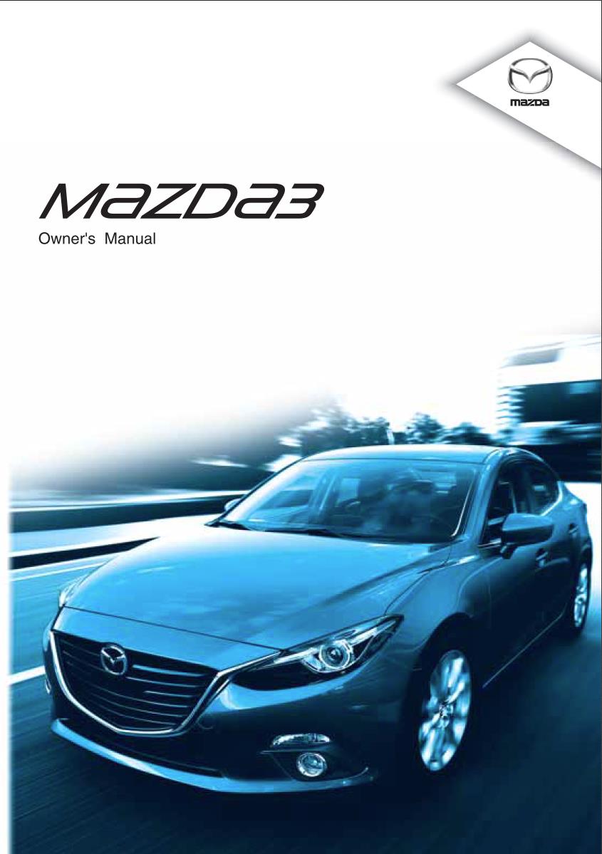 Mazda 3 2015 Owner's Manual