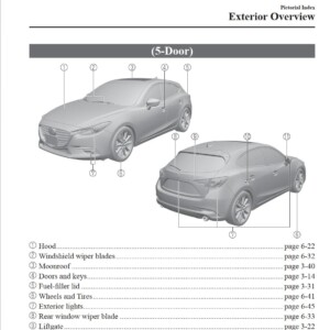 Mazda 3 2017 Owner's Manual