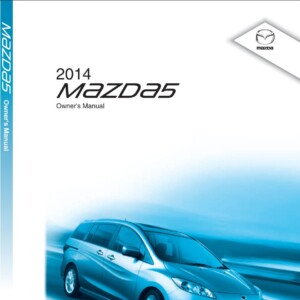 Mazda 5 2014 Owner's Manual