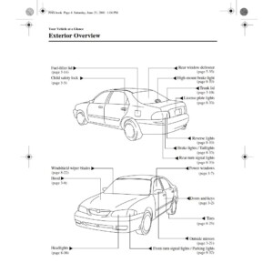 Mazda 626 2002 Owner's Manual
