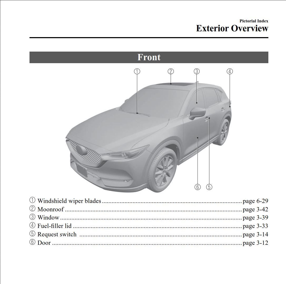 Mazda CX-5 2017 Owner's Manual