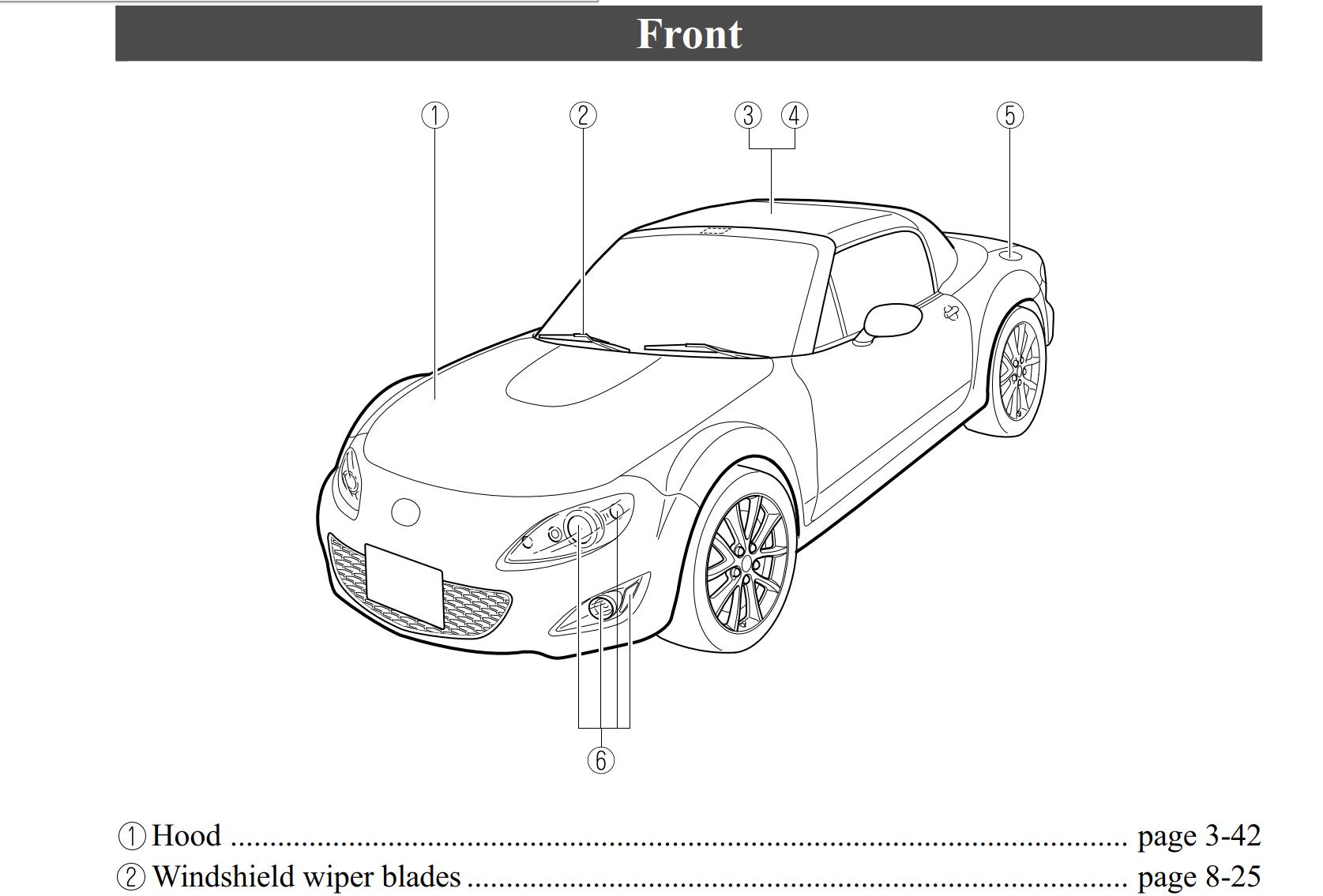 Mazda MX-5 2011 Owner's Manual