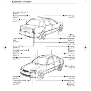 Mazda Protege 2002 Owner's Manual