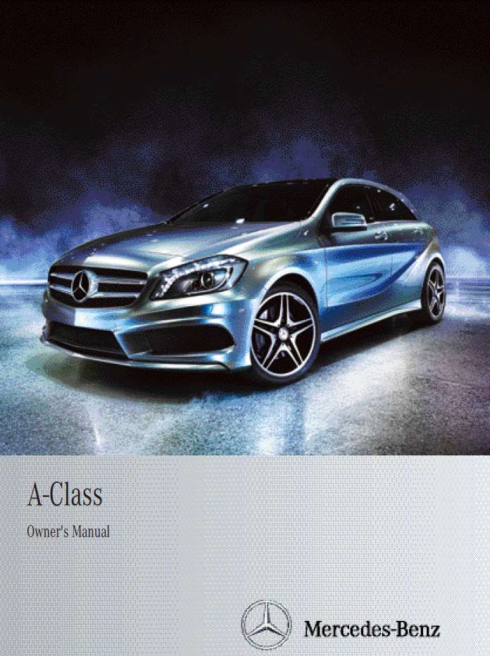 Mercedes-Benz A-Class 2012 Owner's Manual
