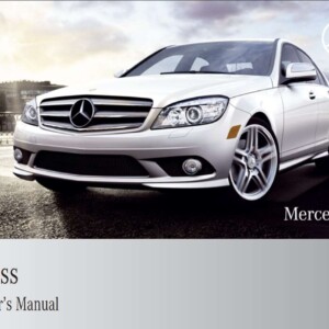 Mercedes-Benz C-Class 4matic 2009 Owner's Manual