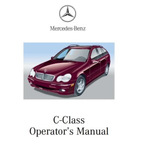 Mercedes-Benz C-Class Wagon 2002 Owner's Manual