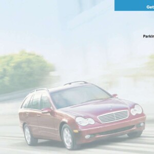 Mercedes-Benz C-Class Wagon 2003 Owner's Manual