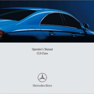 Mercedes-Benz Cls-Class 2006 Owner's Manual