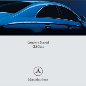 Mercedes-Benz Cls-Class 2007 Owner's Manual