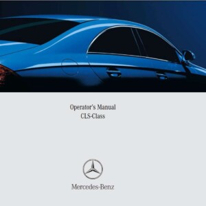 Mercedes-Benz Cls-Class 2008 Owner's Manual