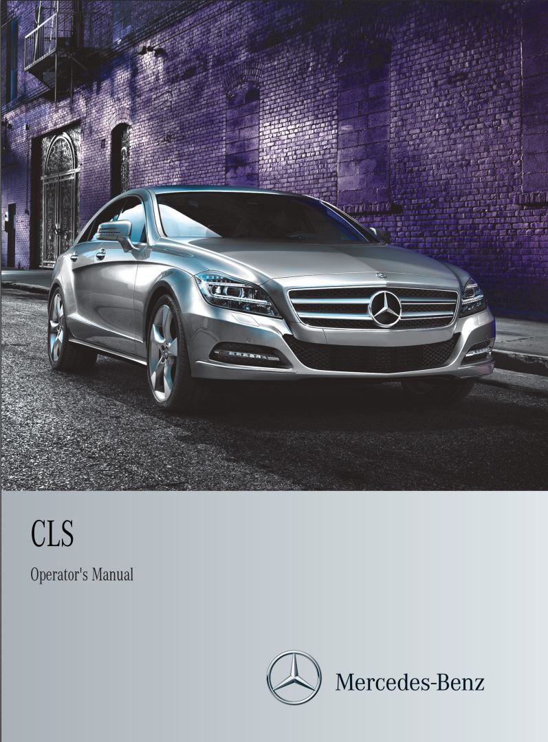 Mercedes-Benz CLS-Class Coupe 2014 Owner's Manual