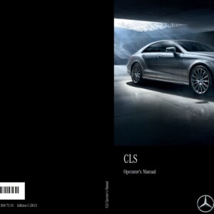 Mercedes-Benz CLS-Class Coupe 2015 Owner's Manual
