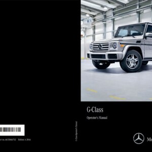 Mercedes-Benz G-Class 2016 Owner's Manual