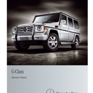 Mercedes-Benz G-Class SUV 2012 Owner's Manual