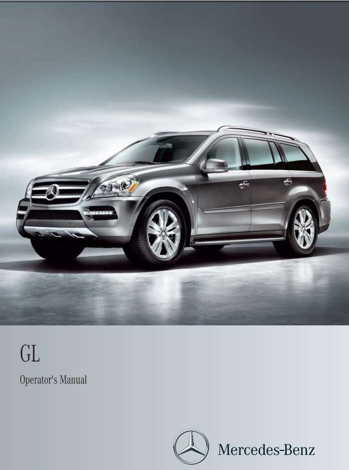 Mercedes-Benz Gl-Class 2012 Owner's Manual