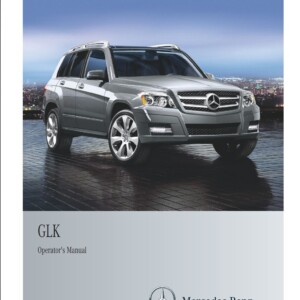 Mercedes-Benz GLK-Class SUV 2012 Owner's Manual