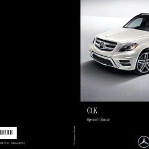 Mercedes-Benz GLK-Class SUV 2015 Owner's Manual