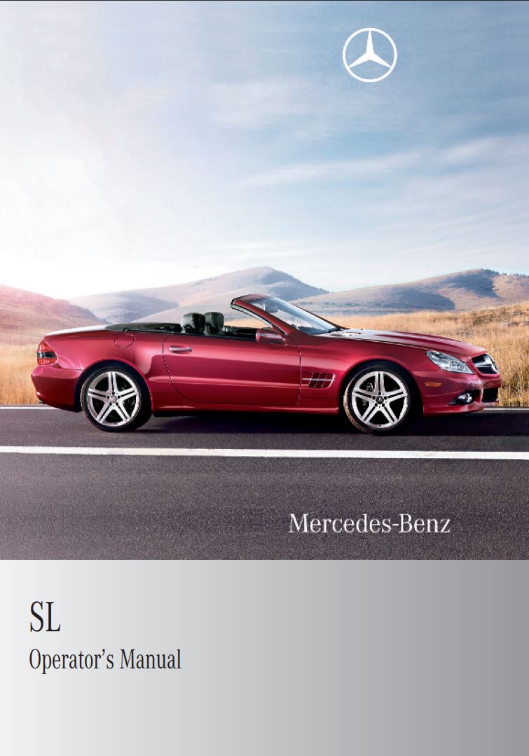 Mercedes-Benz SL-Class Roadster 2012 Owner's Manual