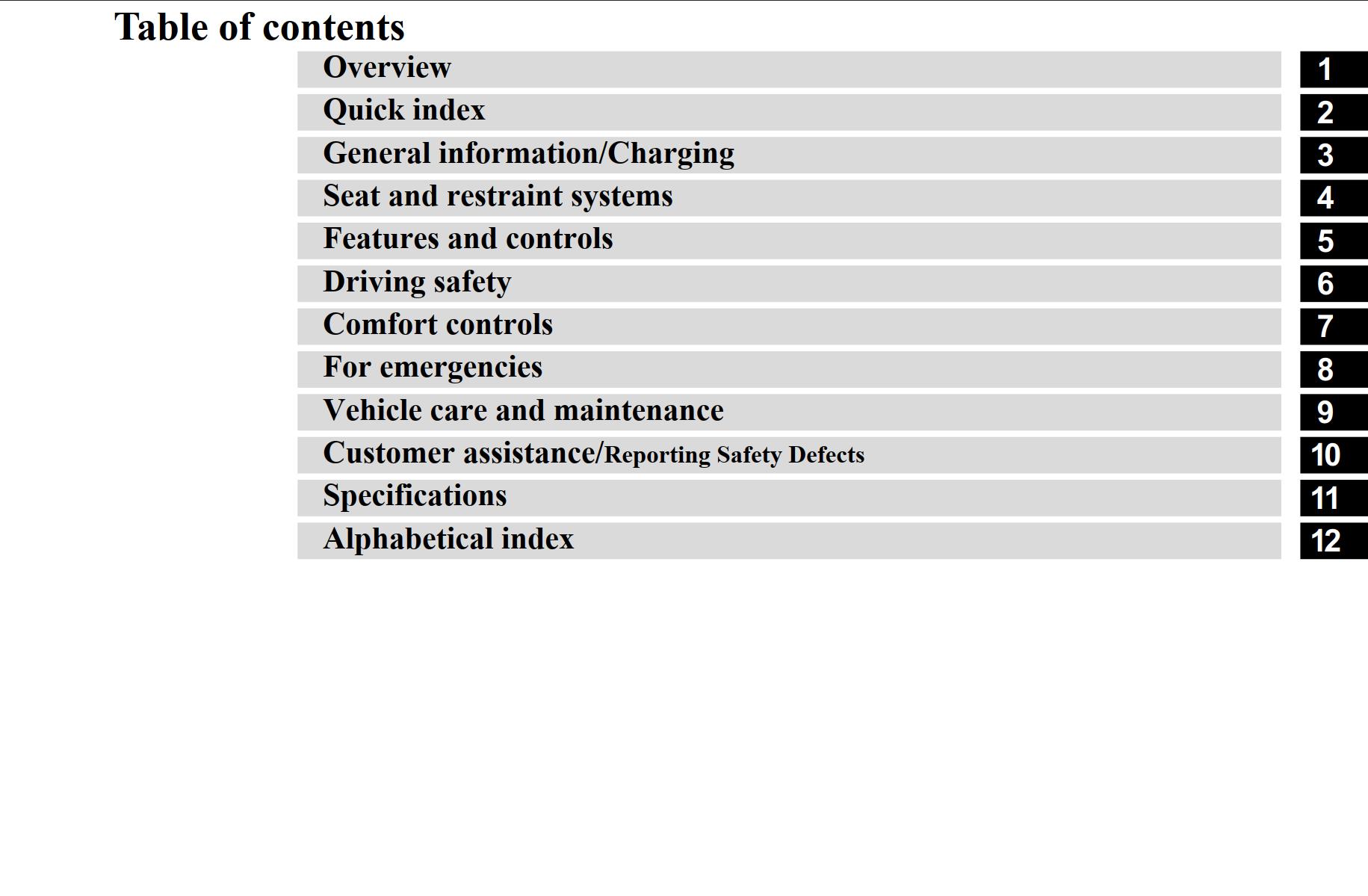 Mitsubishi i-MiEV Owner's Manual