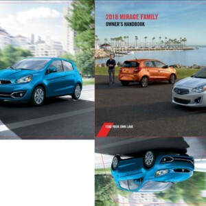 Mitsubishi Mirage 2018 MY Owner's Manual