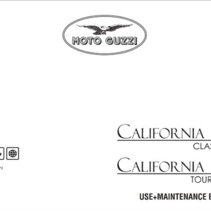 Moto Guzzi California Classic Touring 2006 Owner’s Manual