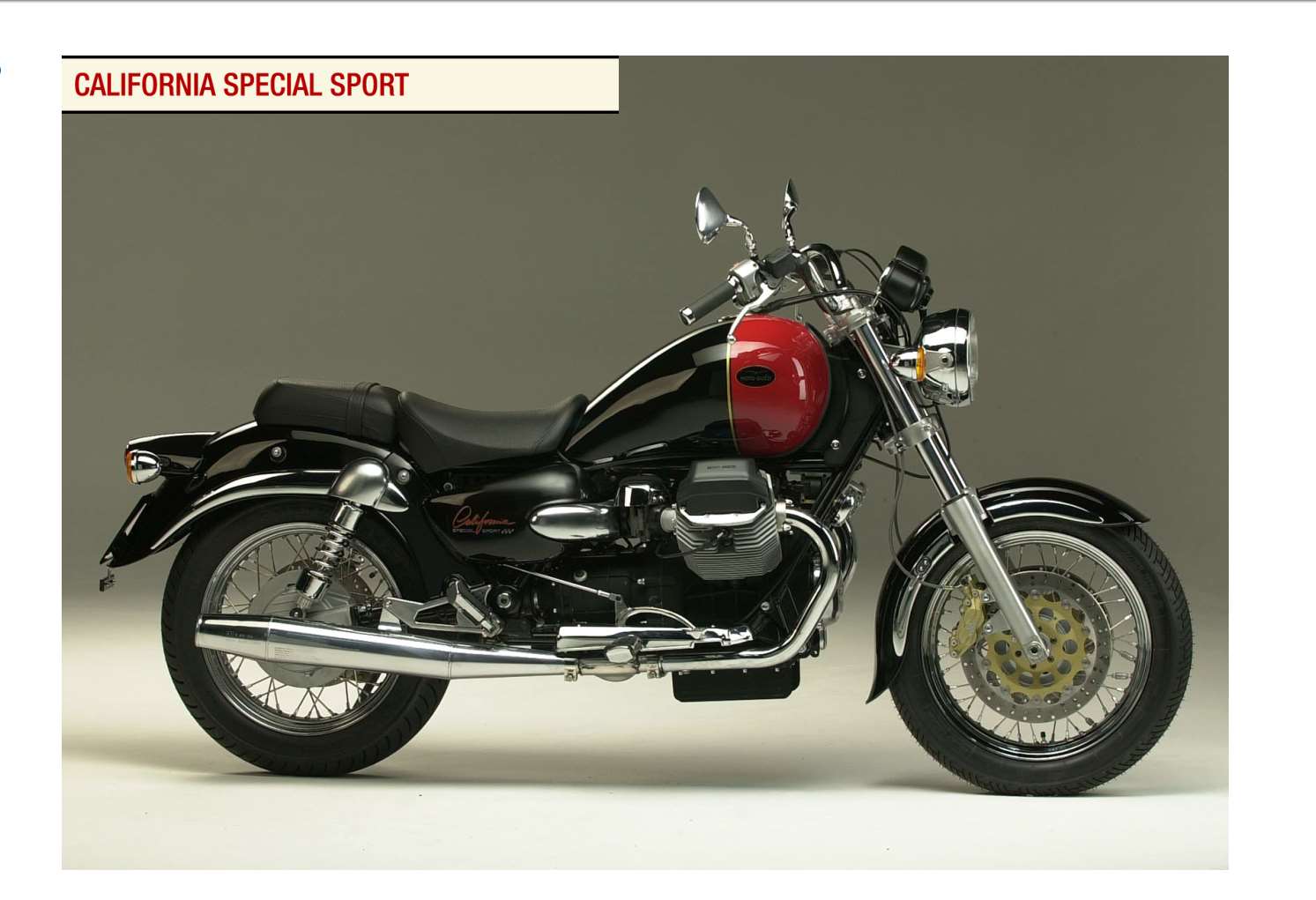 Moto Guzzi California Special Sport 2002 Owner’s Manual