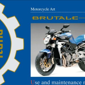 MV Agusta Brutale 910 Italia 2006 Owner’s Manual