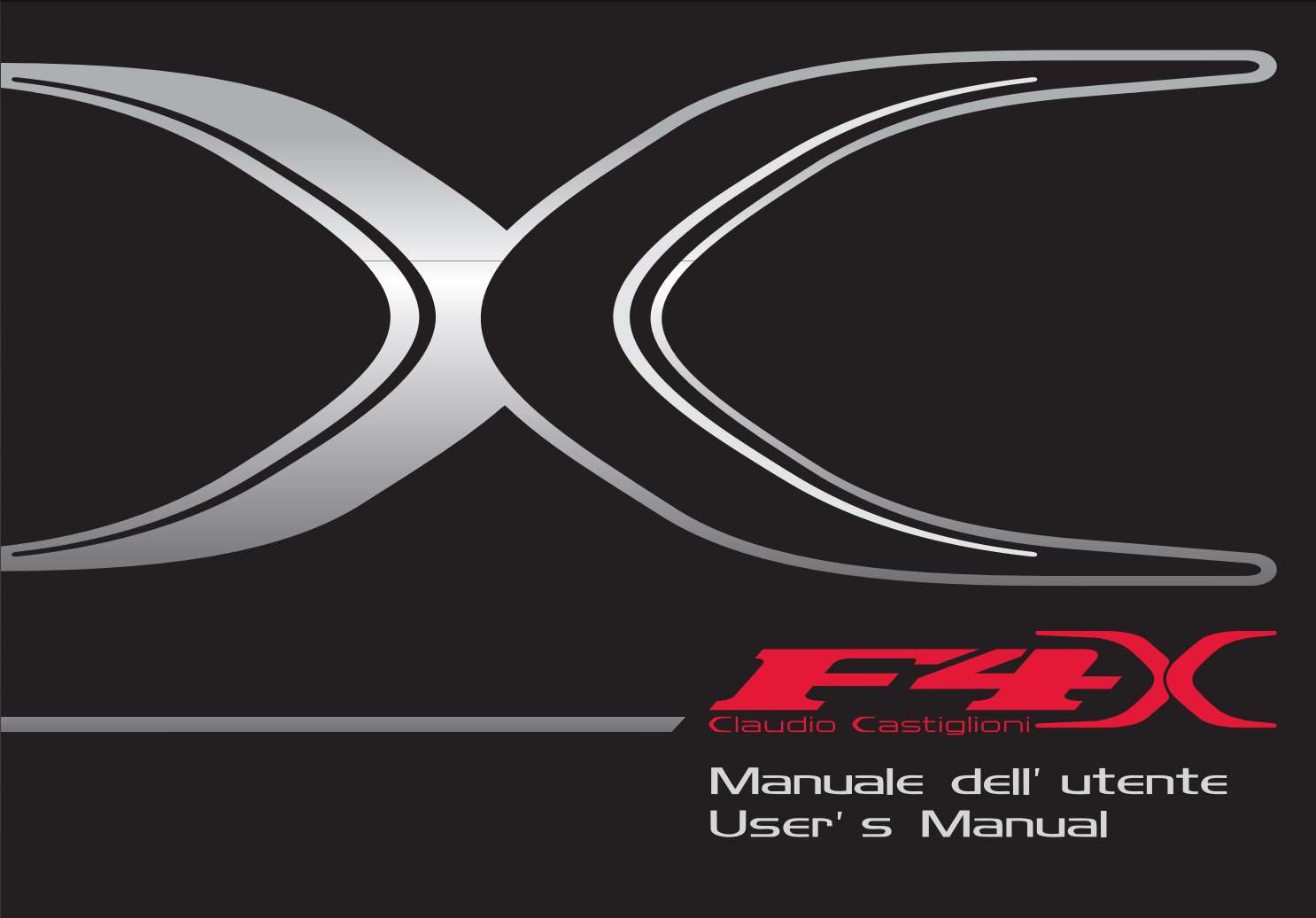 MV Agusta F4X 2006 Owner’s Manual