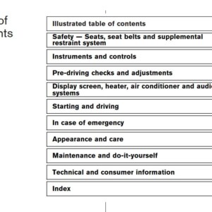 Nissan 350z 2006 Owner's Manual