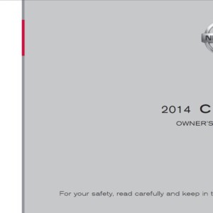 Nissan Cube 2014 Owner's Manual