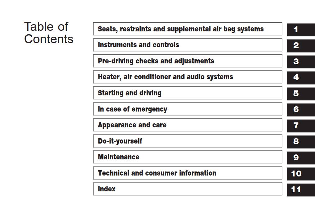 Nissan Frontier 1999 Owner's Manual