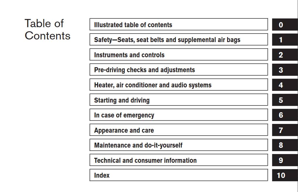 Nissan Frontier 2004 Owner's Manual