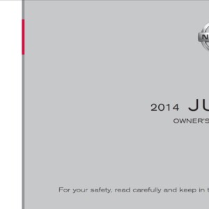 Nissan JUKE 2014 Owner's Manual