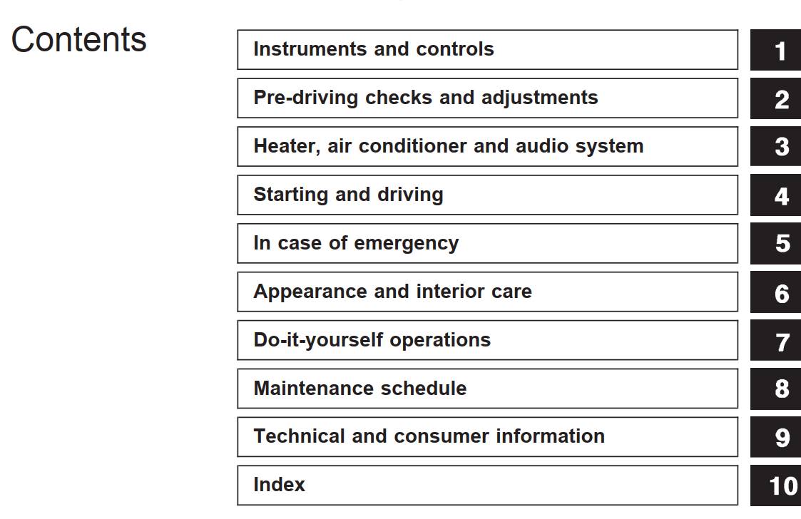 Nissan Maxima 1996 Owner's Manual