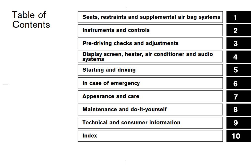 Nissan Murano 2003 Owner's Manual