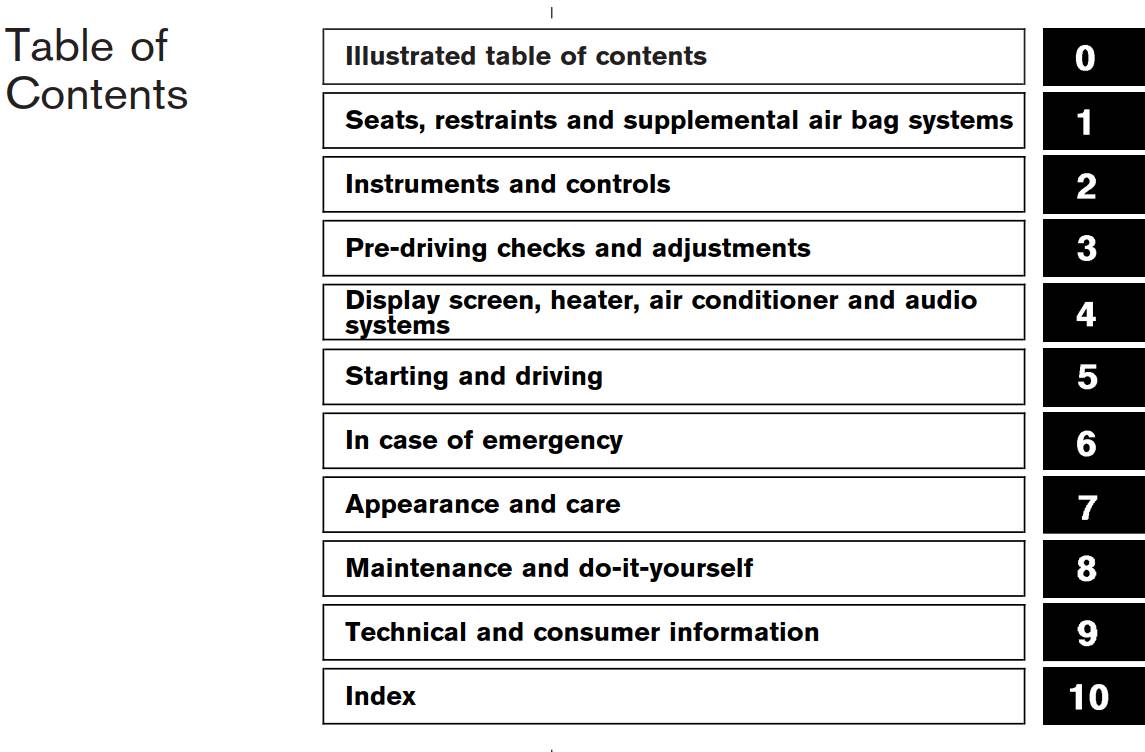 Nissan Murano 2004 Owner's Manual