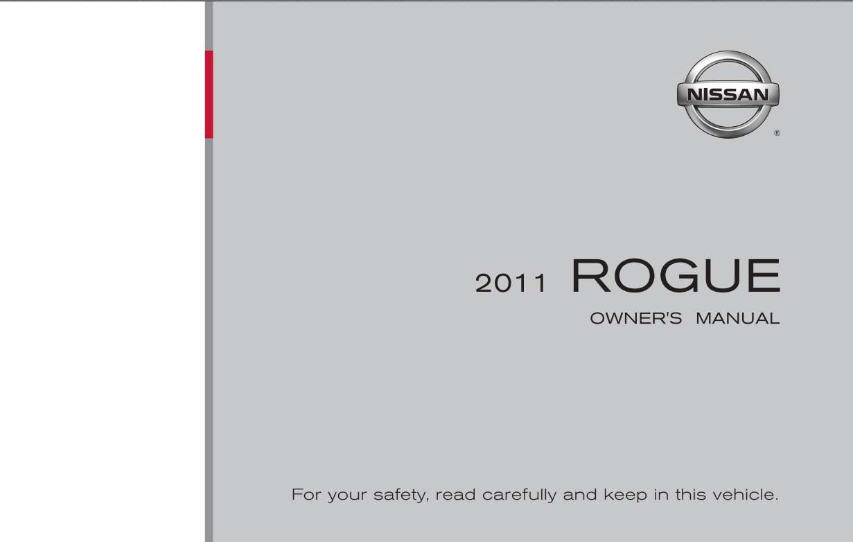 Nissan Rogue 2011 Owner's Manual