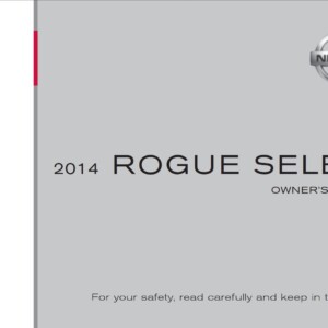 Nissan Rogue Select 2014 Owner's Manual