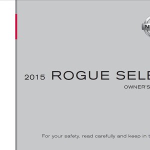 Nissan Rogue Select 2015 Owner's Manual
