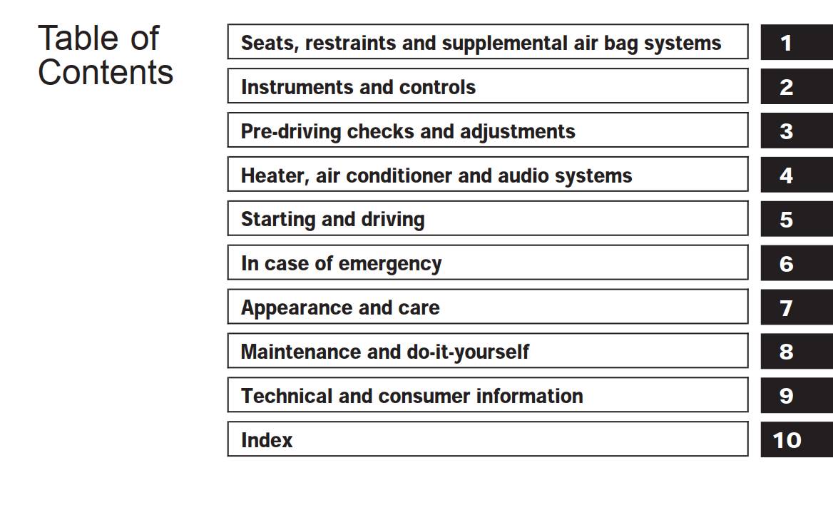 Nissan Xterra 2002 Owner's Manual