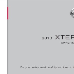 Nissan Xterra 2013 Owner's Manual