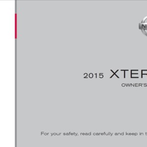 Nissan Xterra 2015 Owner's Manual