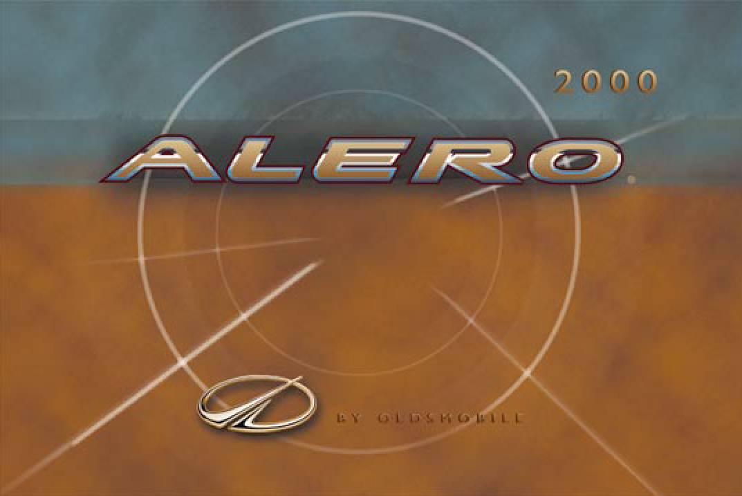 Oldsmobile Alero 2000 Owner's Manual