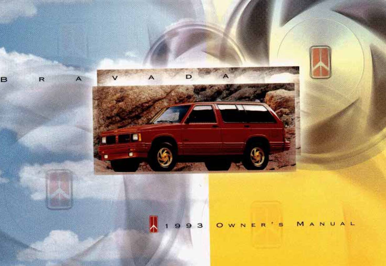 Oldsmobile Bravada 1993 Owner's Manual
