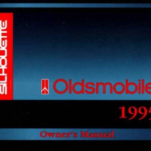 Oldsmobile Silhouette 1995 Owner's Manual