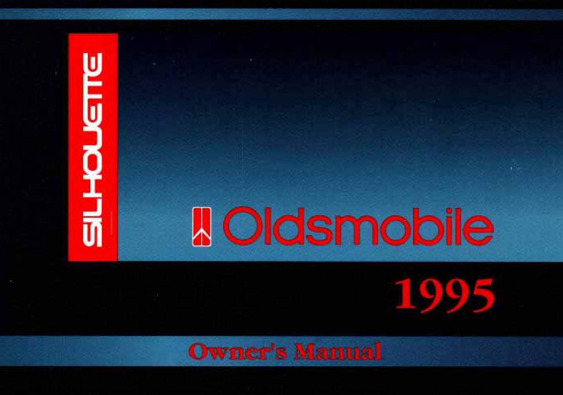 Oldsmobile Silhouette 1995 Owner's Manual