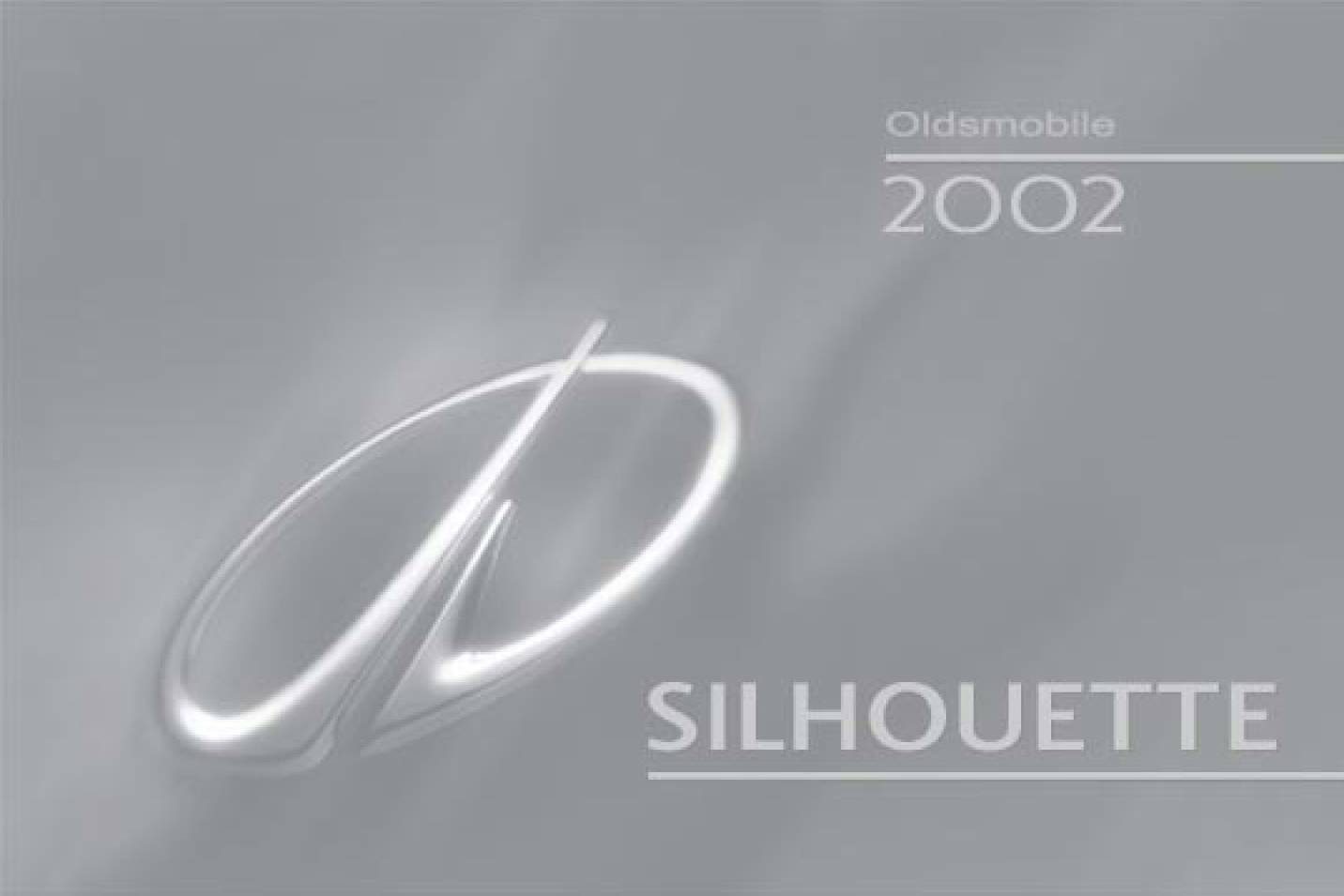 Oldsmobile Silhouette 2002 Owner's Manual